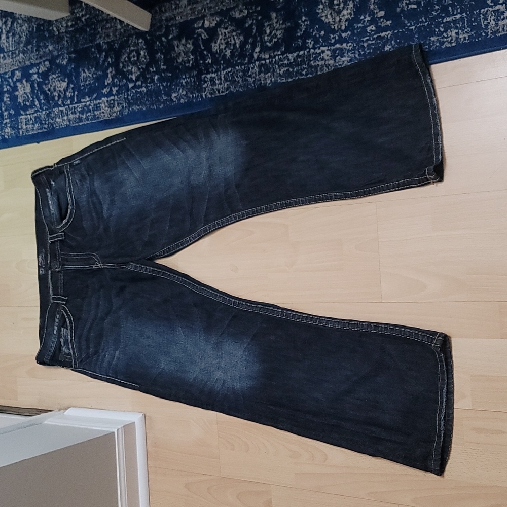 Silver Jeans Men's Gordie Relaxed Fit Jeans 38x34
